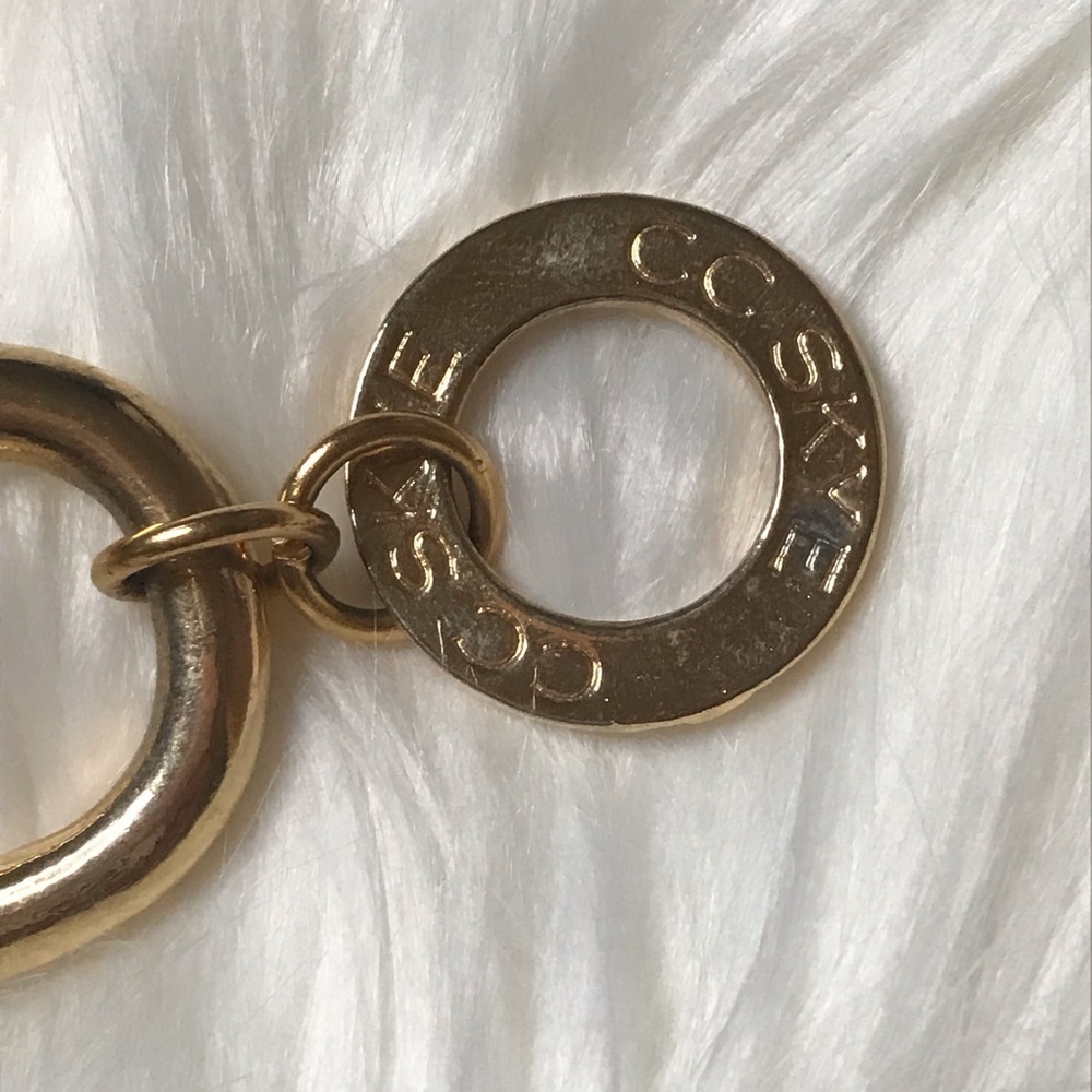 CC Skye Gold Link Bracelet - Picture 4 of 5